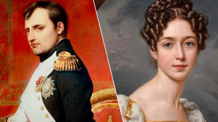 На світлині зображений Наполеон і його дружина - Жозефіна Бонапарт