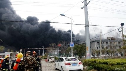 Взрыв на заводе в Китае: погибли 64 человека, провинция под угрозой катастрофы