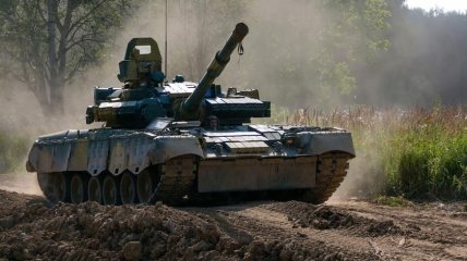 Танк Т-80 БВ на службе в украинской армии