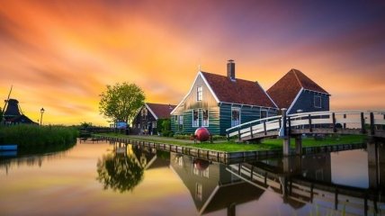Урбанистические и природные пейзажи Нидерландов от талантливого фотографа (Фото)