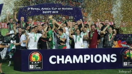 Алжир минимально победил Сенегал в финале Кубка африканских наций