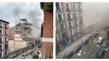 В центре Мадрида прогремел разрушительный взрыв: первые детали ЧП (фото и видео)