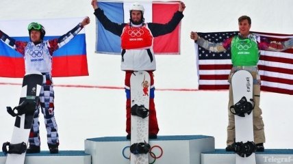 Француз Пьерр Волтье победил в сноуборд-кроссе на Олимпиаде в Сочи