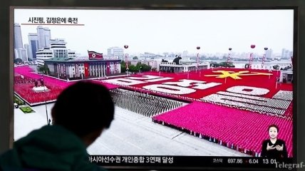 В Пхеньяне состоялся парад в честь окончания съезда Трудовой партии