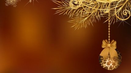 Новогодняя елка из чистого золота