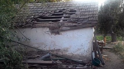 В Донецкой области из-за обстрела боевиков ранен местный житель