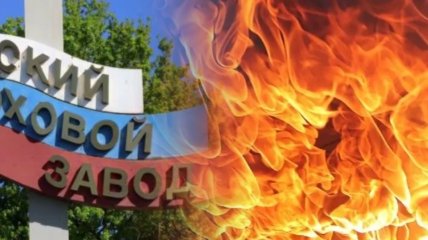 В Тамбовской области случился пожар на пороховом заводе