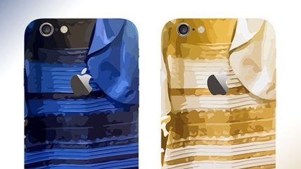 Появился чехол для iPhone 6 на тему платья-хамелеона