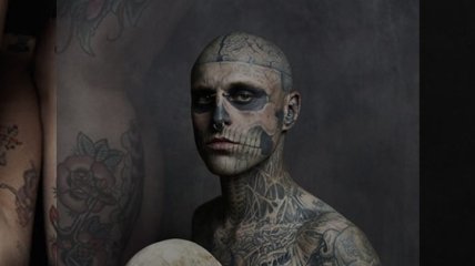 Тату-модель Zombie Boy ушел из жизни в возрасте 32 лет