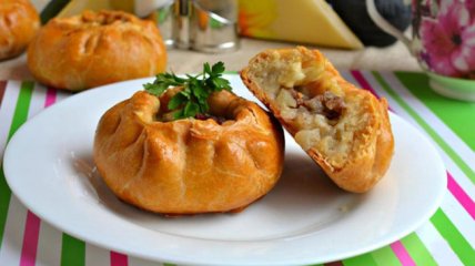 Татарский элеш, или как вкусно подать картофель с курицей