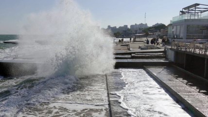 Шторм в Одессе