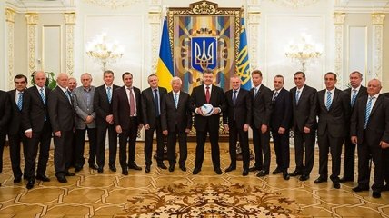 Президент Украины поздравил киевское "Динамо"