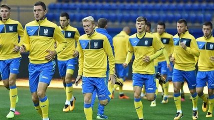 Тренировку сборной Украины перенесено на другой стадион