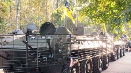 "Укроборонпром" передал 10 единиц БТР-70 Госпогранслужбе
