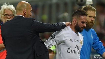 Защитник "Реала" получил травму