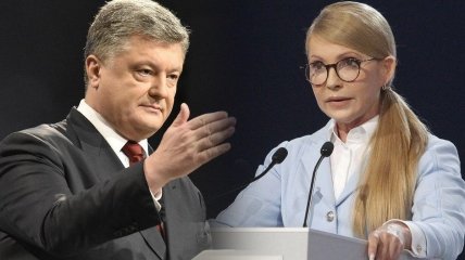 Петро Порошенко і Юлія Тимошенко