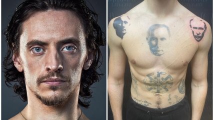 Артист балета сделал сразу три тату с лицом российского диктатора