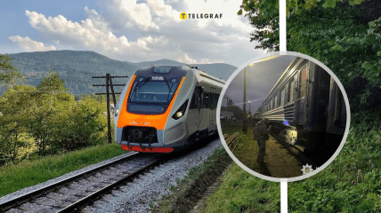 Псевдоминирование поездов в Украине