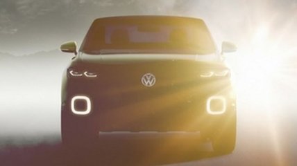 Volkswagen опубликовала первые тизеры небольшого кроссовера