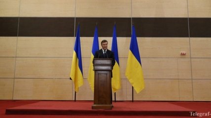 Виктор Янукович выступил с заявлением (Фото, Видео) 