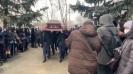 Харьков простился с Кернесом: видео, как закончились похороны