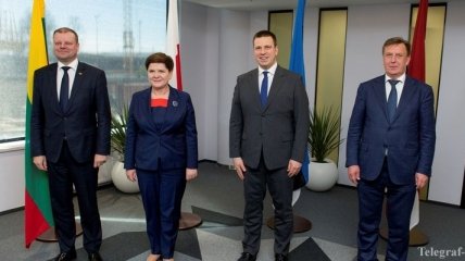 Премьеры стран Балтии и Польши обсудили вопросы безопасности в регионе