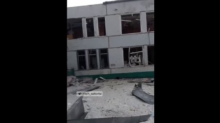 Знищений дитячий садок на Салтівці