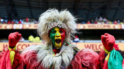 Сенегальский болельщик