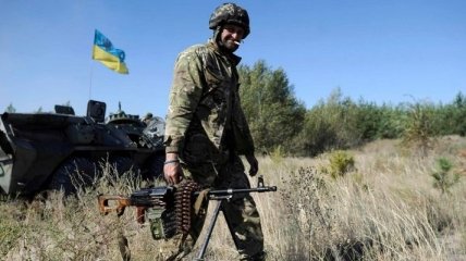 Во время обстрела Новоалександровки был ранен украинский военный
