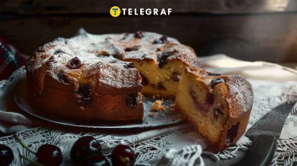 Этот пирог получается очень вкусным и ароматным (изображение создано с помощью ИИ)