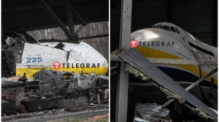 Ан-225 серьезно пострадал в результате обстрела оккупантов