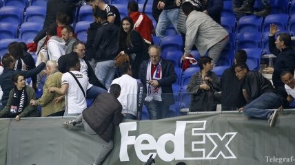 "Лион" и "Бешкташ" получили наказание от  УЕФА за срыв матча  