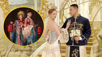 Свадьба Елены Дяченко и Ли Чжэнху