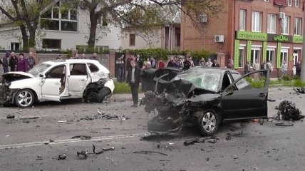 В Кировограде столкнулись четыре автомобиля, есть пострадавшие