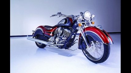 Мощный мотоцикл Indian Big Chief 