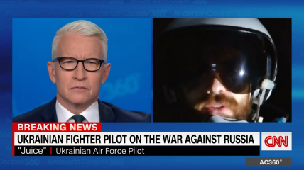 Український пілот дав інтерв’ю CNN