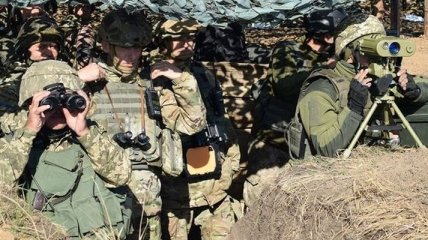 Минобороны: Боевики осуществили один прицельный обстрел позиций ВСУ
