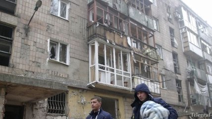 Ситуация в Донецке: в одну из квартир попал снаряд