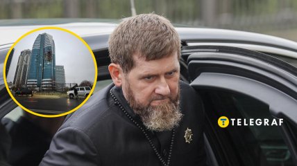 Поруч з резиденцією Кадирова у Грозному пролунали вибухи. Дрон влучив у його "гордість" (фото та відео)