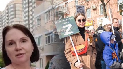 Не хотіла пропаганди війни: в росії "зграя" z-патріотів налетіла на сусідку (відео)