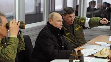 Путин лично посмотрел на финал учений Минобороны