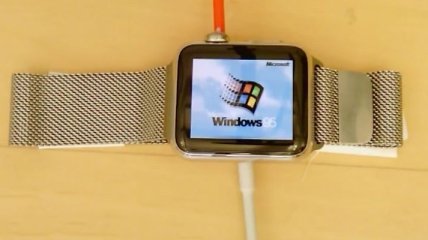 Разработчик запустил Windows 95 на Apple Watch (Видео)