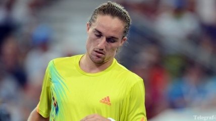 Долгополов не смог выйти в четвертьфинал турнира в Риме