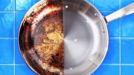 Як очистити дно каструлі, що пригоріла — лайфхак