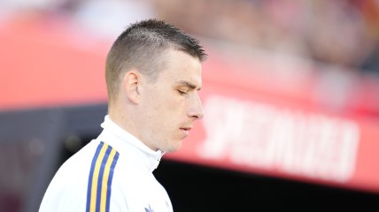 Вратарь "Реала" Андрей Лунин