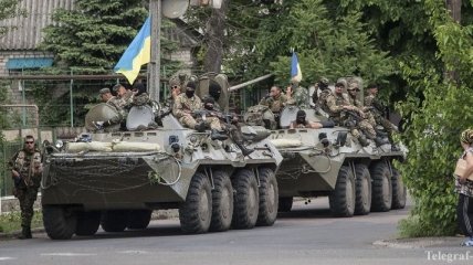Военнослужащие, которые защищают восток Украины, получат земельные участки 