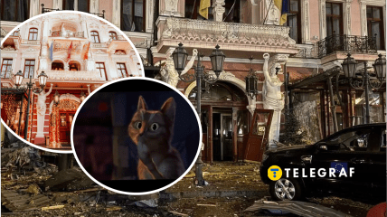 В Одесі відреставрували статую в готелі "Бристоль"