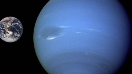На планете Нептун произошел  масштабный ураган 