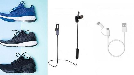 Новинки от Xiaomi: беспроводные наушники, мужские кроссовки и USB-кабель 2-в-1