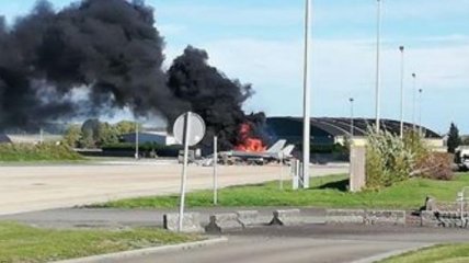 В Бельгии на военной авиабазе произошел взрыв
